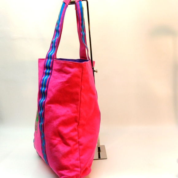 Polo Ralph Lauren large Tote Hot Pink - Picture 3 of 8